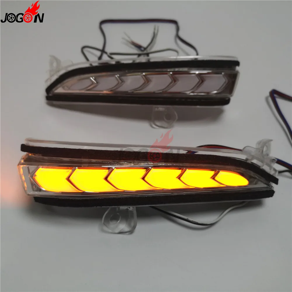 US $127.50 Dynamic Turn Signal Light Parking Puddle LED Side Mirror Sequential Indicator Blinker Lamp For Ford Fusion Mondeo 20132018
