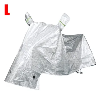 

Aluminium Film Motorcycle Cover 1pc Extra Large UV Waterproof Protector