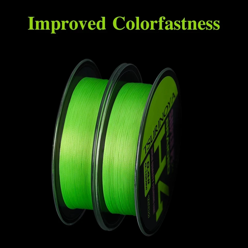 TSURINOYA  H4 4-8lb 150m  4 Weaves PE Fishing Line Light Game Trout Game Long Casting 4 Strand Braided Smooth Multifilament Line 3