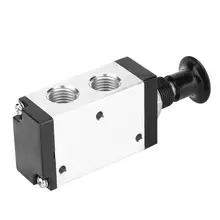 3R210-08 воздушный Соленоидный клапан 2 положения 3 пути Пневматический воздушный ручной рычаг управляемый Соленоидный клапан