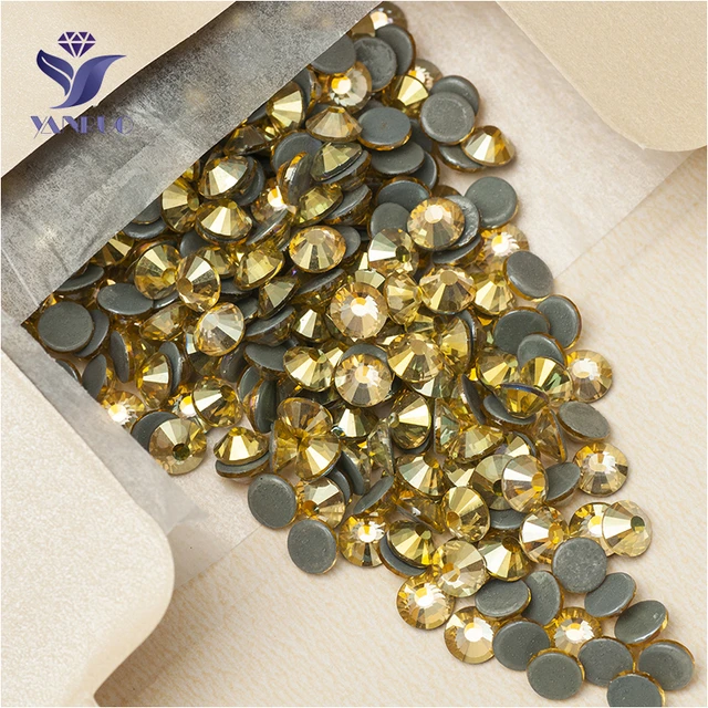 YANRUO 2058HF All Sizes Crystal AB HotFix Rhinestones Crystals