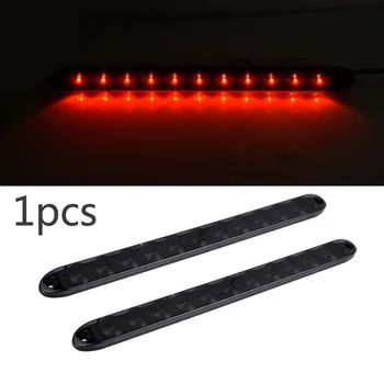 

15"11-LED Red Sealed Trailer Truck&RV Stop Tail Rear Brake Turn Light Bar Waterproof car Brake Light Bar Car accessories