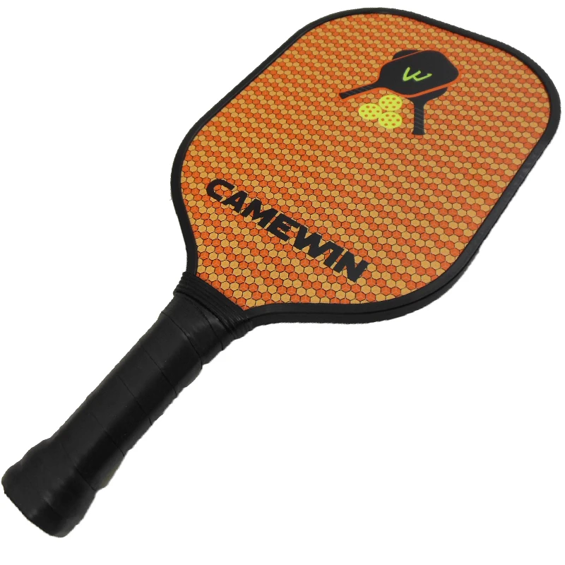 CAMEWIN Pickleball Paddle Теннисная ракетка из стекловолокна Beat Racquet Honeycomb Beat с ракеткой сумка для переноски одной группы спорта на открытом воздухе