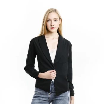 

Ladies Blazer Suit jacket Long Sleeve Blaser Women Feminine Blazer Femme Blue White Black Blazer Autumn