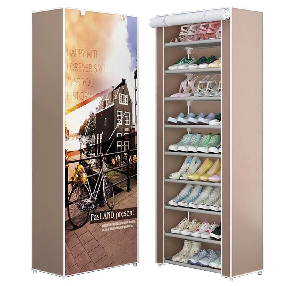 

Multi-layer Non-woven Shoe Racks User-friendly Design High Quality Durable Fabric Shoe Storage Organizer Cabinet For Home