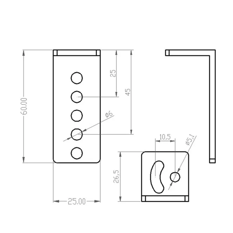 L70/L72 Универсальный светодиодный кронштейн для мотоциклетной фары крепление