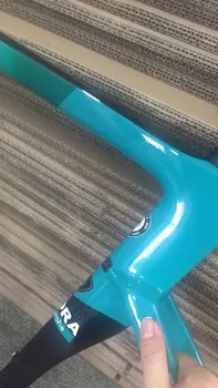 

blue green color carbon frame road frame carbon road рама велосипеда frame carbon sky blue cycling bike frameset free shipping