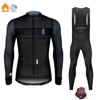 

2020 Winter Warm Wool Cycling Jersey, Northwest Men's Suit, Outdoor Biking Bib Set