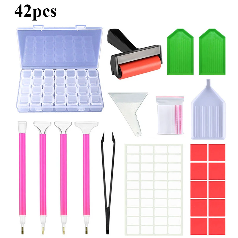 NEW Diamond Painting Roller Cross Stitch Accessories Clay DIY Tools Art Party NEW Diamond Painting Roller Cross Stitch Accessories Clay DIY Tools Art Party