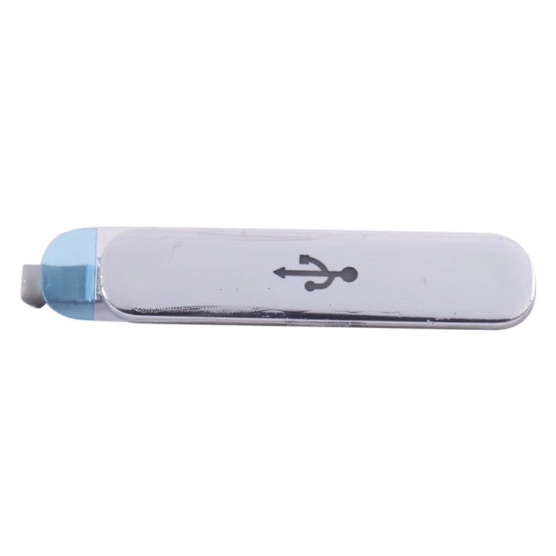 

Hot Sale mini USB Cover Cap Cover with Screw for Samsung Galaxy S5 Silver