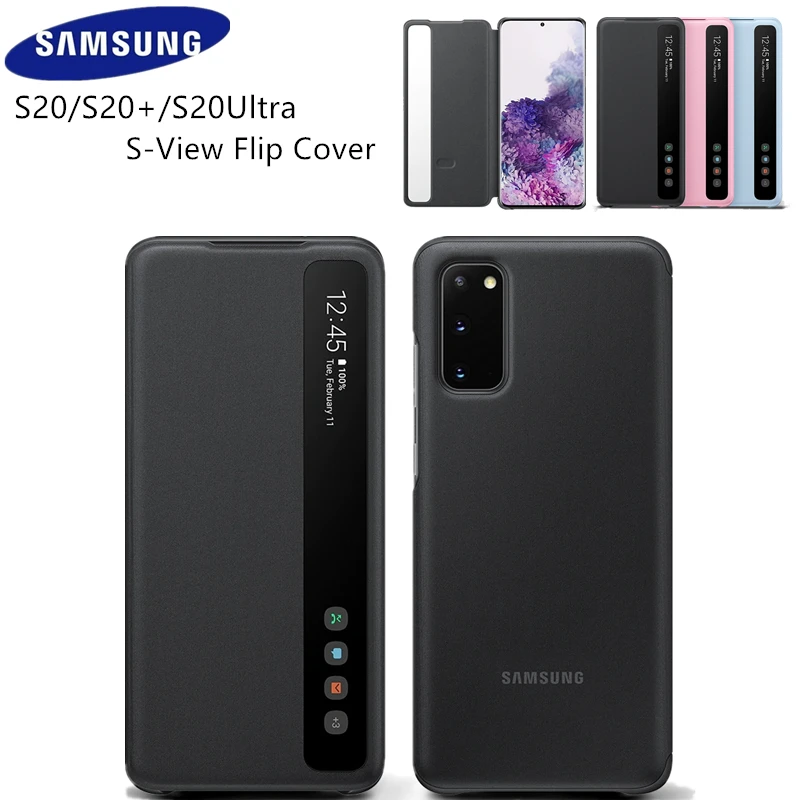 Смарт чехол SAMSUNG для Samsung Galaxy (S20/ S20 Plus/ Ultra) 5 цветов | Мобильные телефоны и