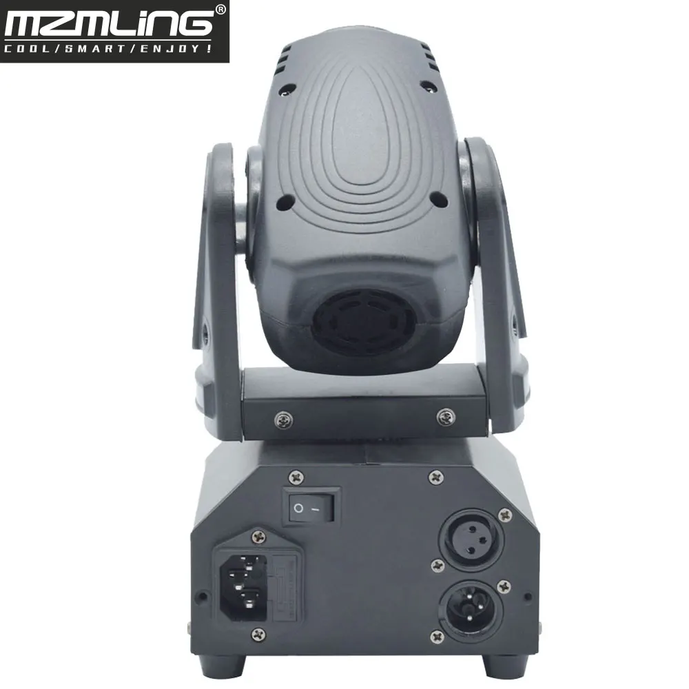 Светодиодный сценический мини светильник DMX512 прожектор с вращающимся лучом CREE RGB