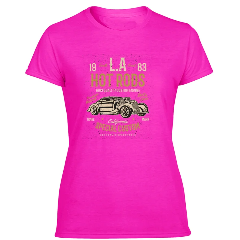 Индивидуальные la hot rods футболки новая одежда мужская футболка с юмором Харадзюку размера плюс 3xl 4xl 5xl