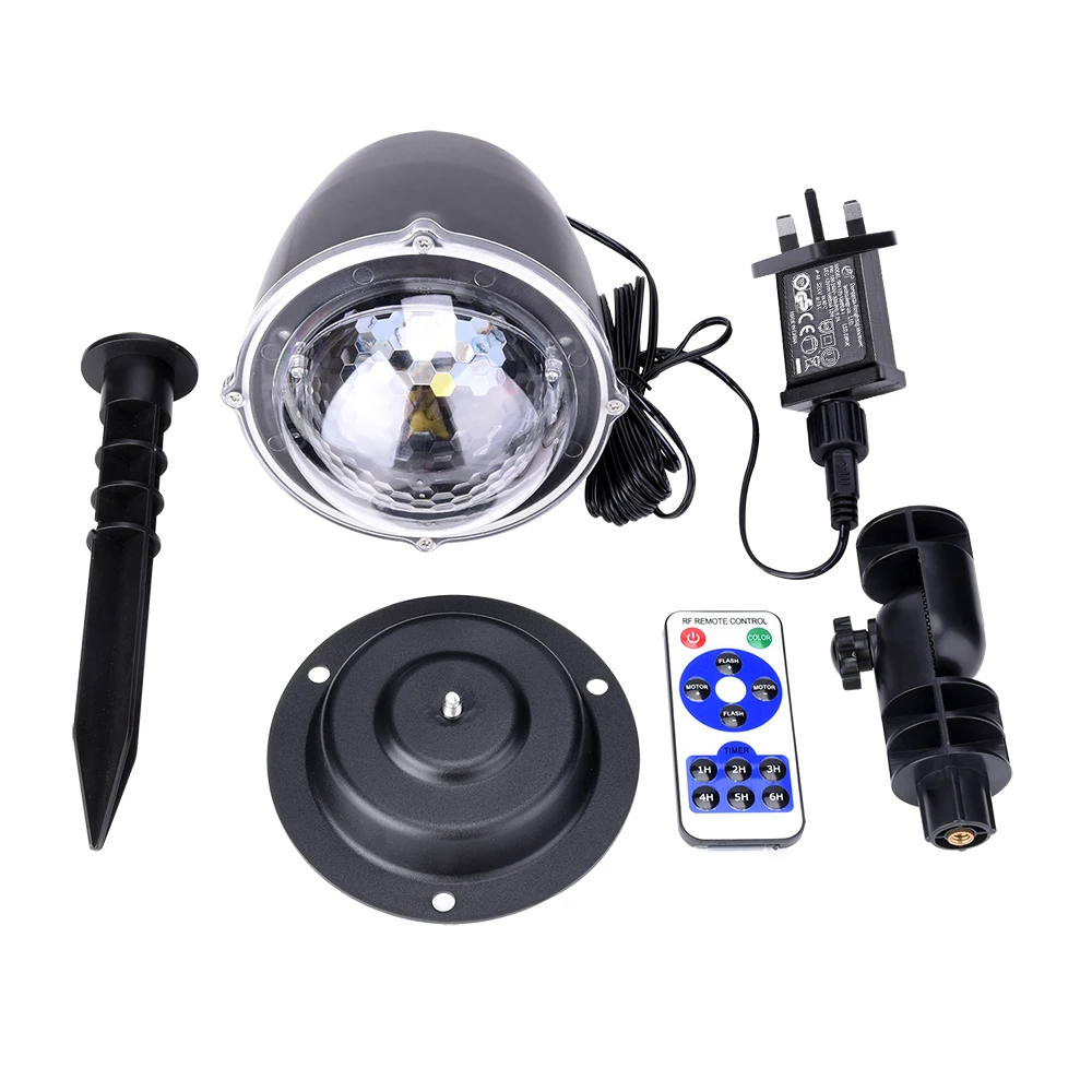 IP65 светодиодный проектор со снегом, светильник для наружного сада, ландшафтный лазерный проектор, точечный светильник, снежный движущийся Рождественский светодиодный светильник для проектора