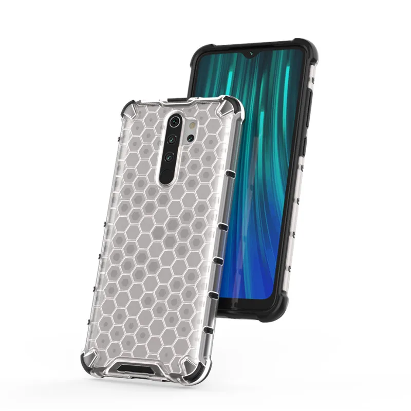 Для Redmi Note 8 Pro 8T 8A чехол с сотовым узором противоударный жесткий для 7 7A K20 Чехол