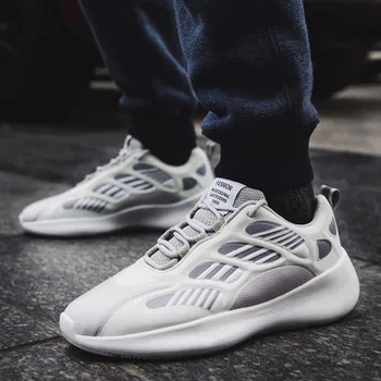 

2020 new summer sports thick bottom tide shoes breathable wild running shoes men