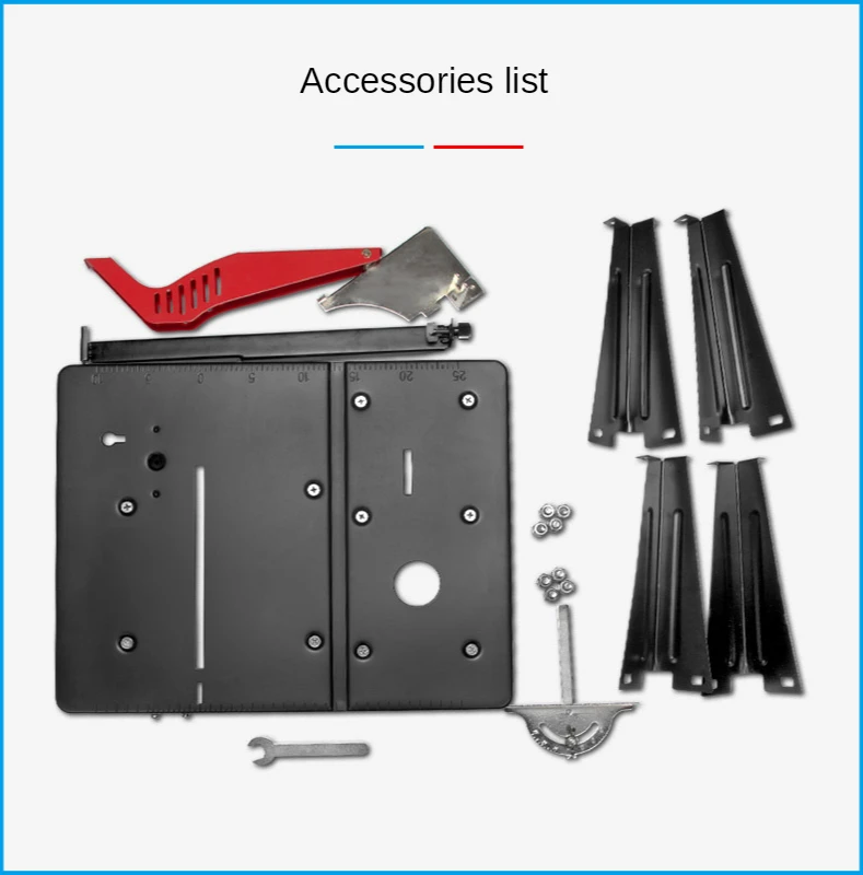 Multifunctional Woodworking Workbench/Portable Household Small Theater Sliding Table/Electric Circular Saw Flip Saw Table