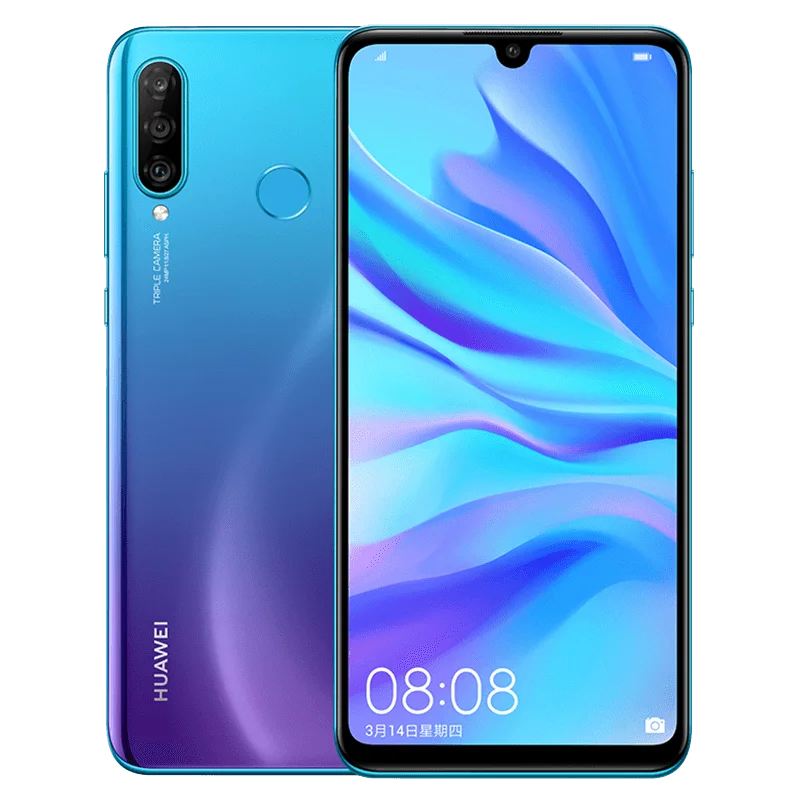 Aurora Глобальная версия huawei P30 Lite 4 Гб 128 Гб Смартфон 24 МП Тройная камера s 32 МП фронтальная камера 6,15 ''полный экран Kirin 710 18 Вт QC - Цвет: Aurora