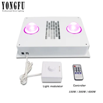 

Full Spectrum COB LED Grow Light 150W 300W 600W With Dimmable Controller Remote control, For Indoor&Garden Plants Growing
