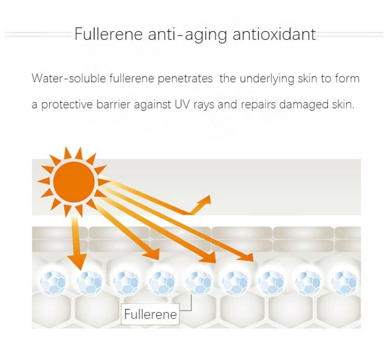 Димоллаурный коксовое кислотное Отбеливание Крем Fullerene 24k Золотая сыворотка melasma крем против акне пятна пигмент меланин крем для лица