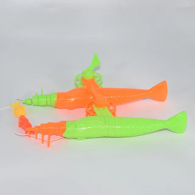 1PCS Fishing Games Children 40cm Magnetic Rod Toy Plastic Retractable Pole for Kids 6