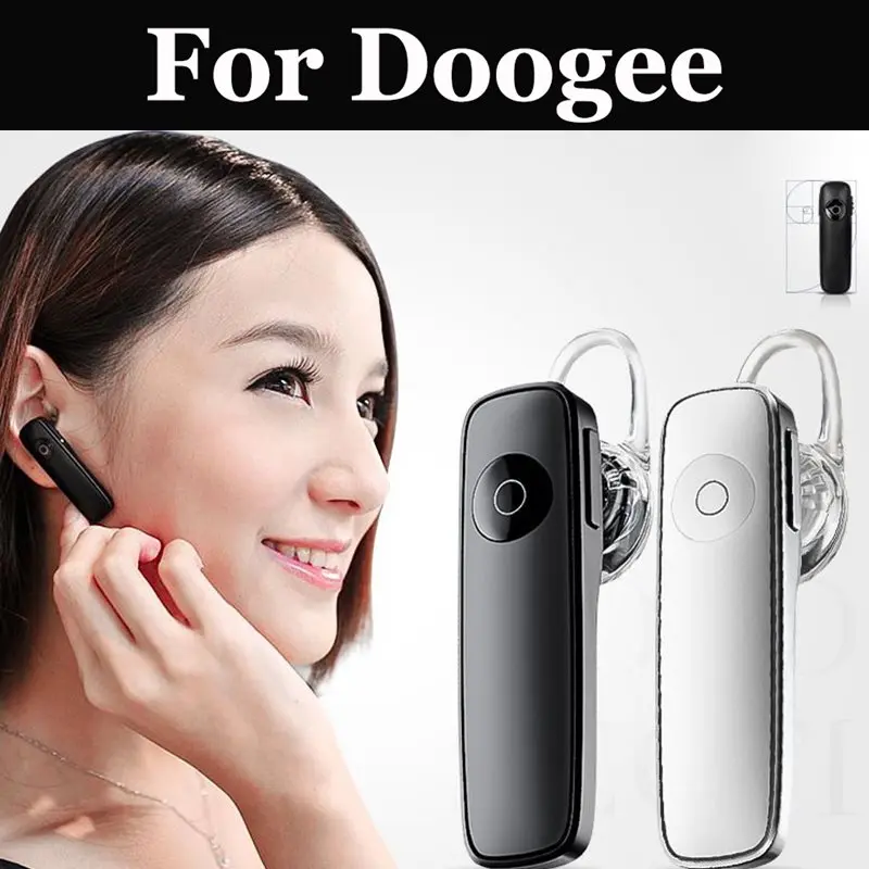 Bluetooth беспроводная гарнитура наушники черный белый цвет для Doogee Mix 2X20 Shoot 2X10 Bl7000 X30