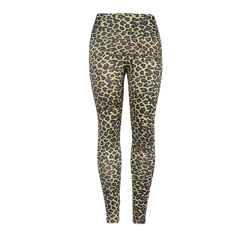 Leggings Leopard Сексуальные женские спортивные Леггинсы для спортзала, леопардовые штаны с животным принтом, пуш-ап, компрессионные, для тренировок, Femme, спортивная одежда, высокая талия, для фитнеса, Mujer - Цвет: Leggings Leopard