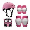 7pcs/set Adult Children's Balance Wheel Skating Torsion Car Skating Ski Wheel Skateboard Protective Gear Set Helmet Knee Pads 1