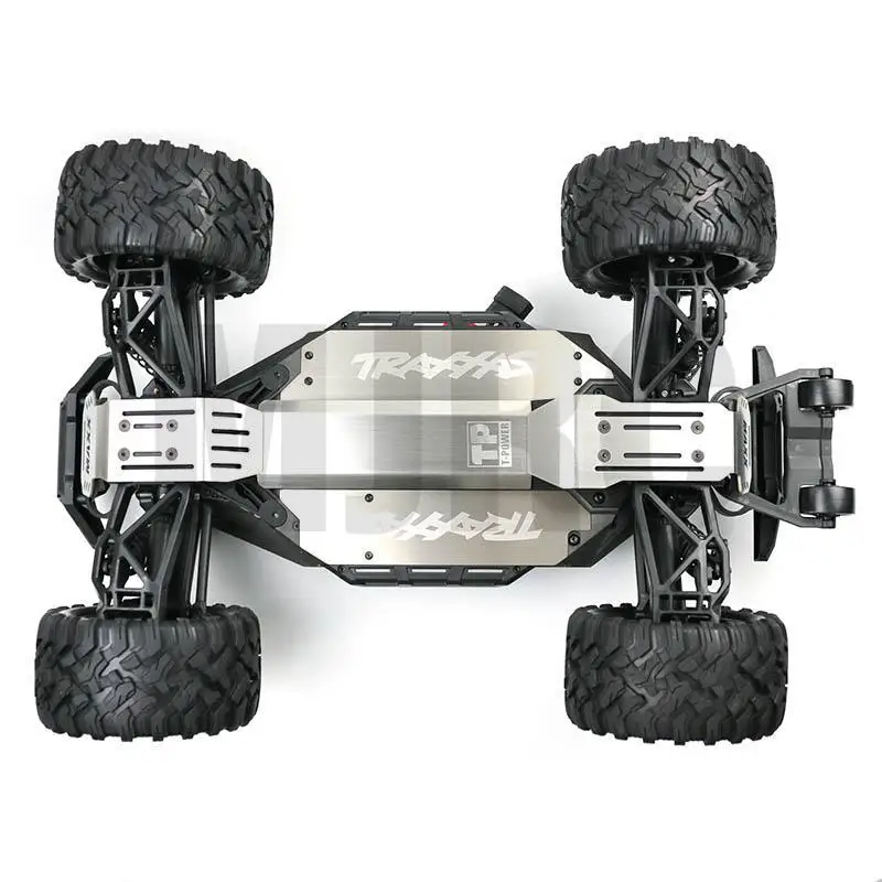 Радиоуправляемый автомобиль TRAXXAS 89076-4 1/10 x-maxx бампер шасси Броня Защита противоскользящая пластина для Traxxass xmaxx опция обновления