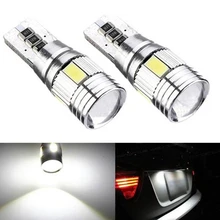 Aliexpress - 2PCS Canbus T10 Led W5W Bulb 194 168 Super Bright 5630 6smd Car Interior Width Lamp License Plate Reading Lamp Error Free 12V