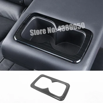 

Stainless steel For Nissan Navara NP300 2017 2018 2019 accessories Car rear water cup frame Cover Trim car styling 1pcs