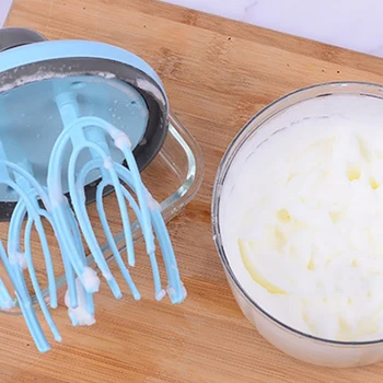 

YIWUMART 1Pcs Egg Tools Manual Eggbeater Mixer Hand-Cranked Household Baking Tool Egg Cream Whisk Kitchen Baking Supply