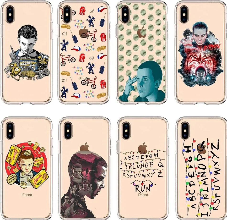 

2019 Newest Stranger Things Christmas Lights Case For iPhone XS MAX 6 6S 7 8 Plus X XS XR Soft silicone TPU Phone Case