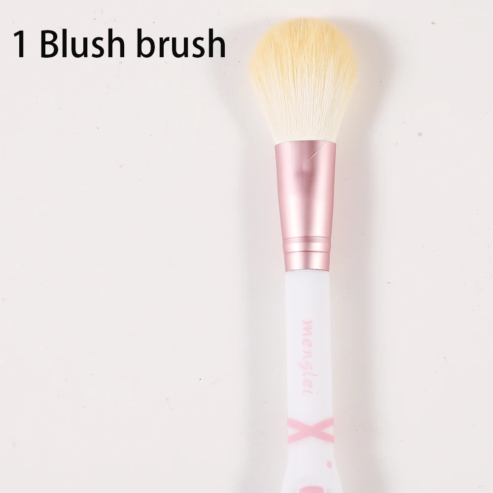 High Quality Makeup Brushes Set With Case 7PCS Make up Brush Travel Box Face Eyelash Lip 4