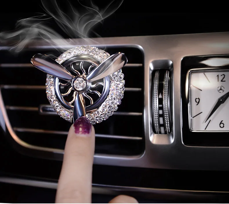Шарм Bling crystal diamond автомобильный освежитель воздуха на выходе Vent клип мультфильм Air Force автомобильный парфюм твердый диффузор автомобильные аксессуары