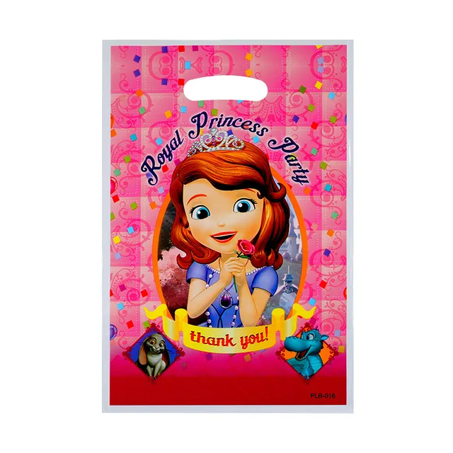 10Pcs Disney Frozen princess Theme Kids Birthday Party Favor Wedding Disposable Snack Candy Gift Bag Baby shower supplies 3