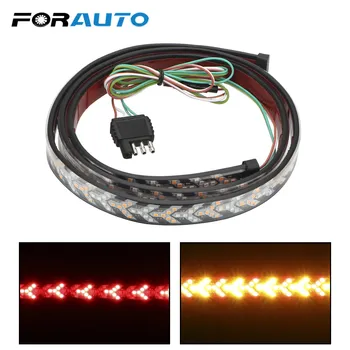 

Universal Car Tail Light Bar 12V Dynamic Streamer Reverse Warning Light Turn Signal Strip Lamps LED Car Rear Trunk Brake Lights