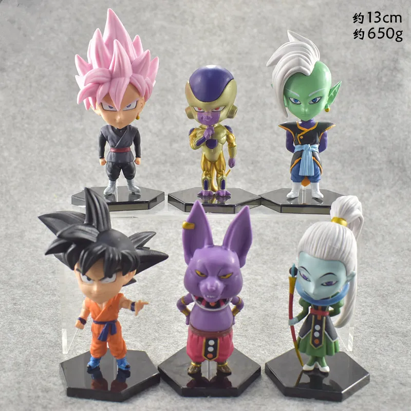 Фигурка героя BANDAI Dragon Ball Q версия 58 поколение 6 Сон Гоку веджв готенкс кукла