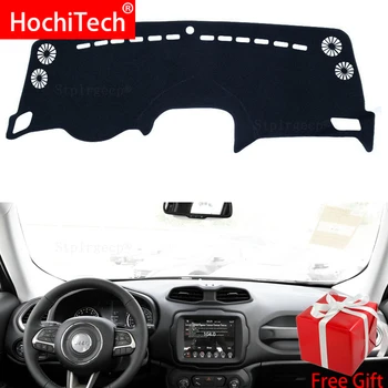 

Car Dashboard Avoid Light Pad Instrument Platform Desk Cover Mats Carpets for Jeep Renegade 2014~2019 BU