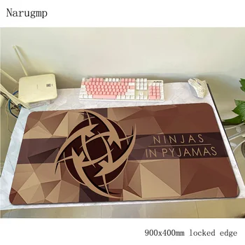 

ninjas in pyjamas mouse pad Aestheticism Computer mat 900x400x3mm gaming mousepad Indie Pop padmouse keyboard game pc gamer desk