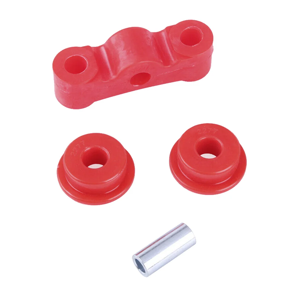 2 Pieces Polyurethane Red Shifter Bushing Kit For  Civic D Series 92-00
