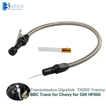 

BAFIRE 1Pc Flexible Stainless 350 Transmission Dipstick TH350 Tranny SBC BBC Trans for Chevy for GM HF058
