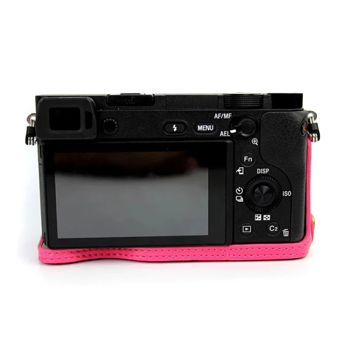 Винтажный кожаный чехол для камеры для sony A6000 A6300 FKU66
