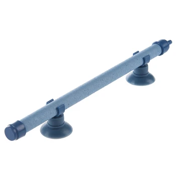 

7"Airstone Bubbles Wall Tube w 2 Suction Cup for Aquarium