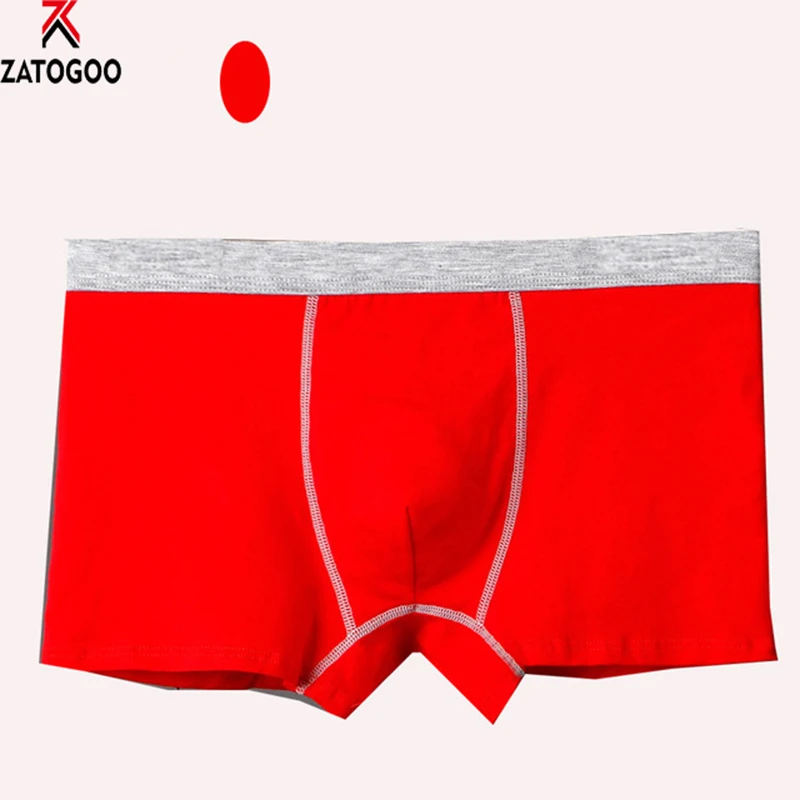5PCS/Set Mens Underwear Cotton Men's Boxer Underwear Plus Size XL-5XL Breathable Cotton Underwear for Men