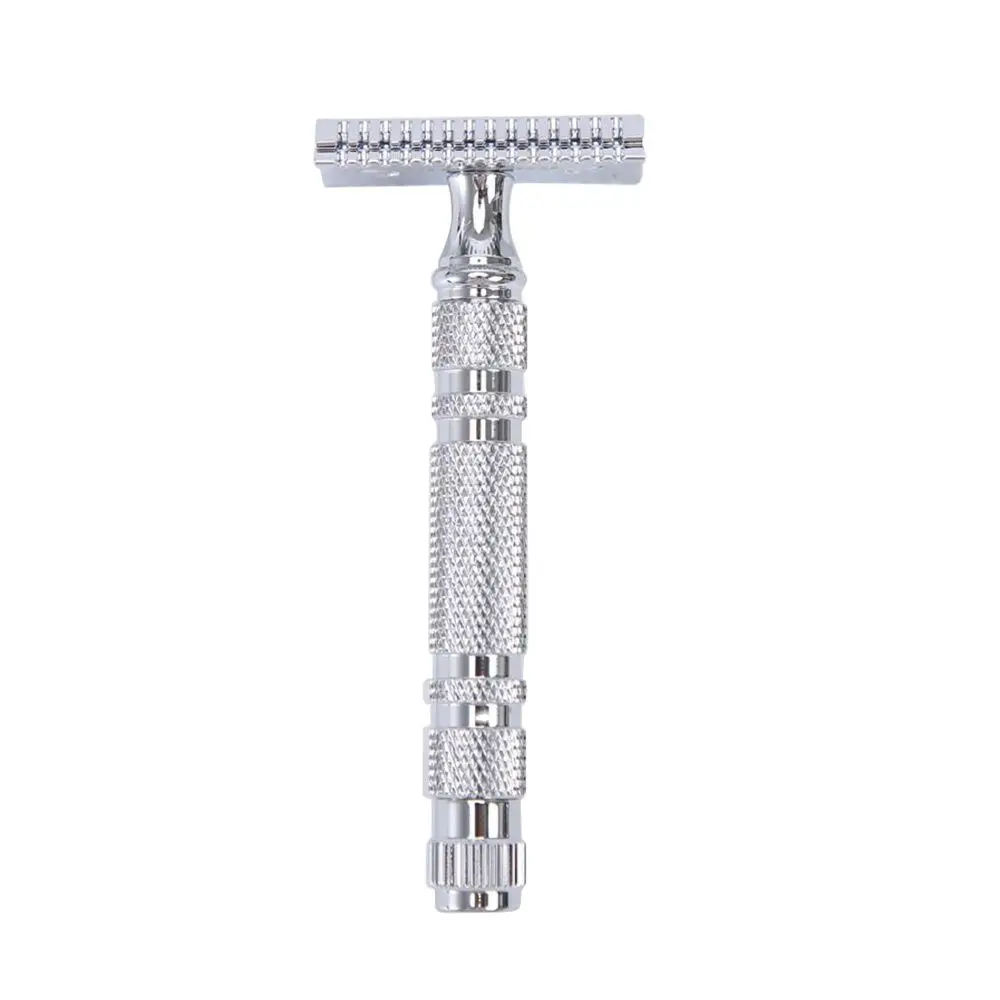 Yaqi Chrome Color Knurled 3pcs Safety RazorRazor AliExpress