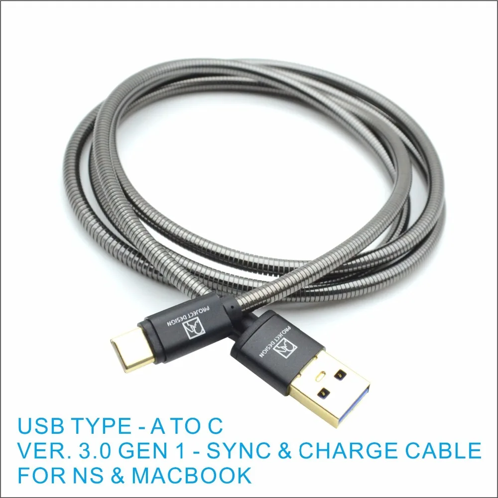 Стандартный кабель USB3.0 type A to C 3 1 GEN1 2 M для PND SWITCH NS Macbook Android Phone Быстрая зарядка 24K