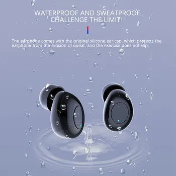 

20% Bluetooth Earphone TWS Wireless Earbuds with Qualcomm Chip, Volume Control, 24H Playtime for sports /game earphones
