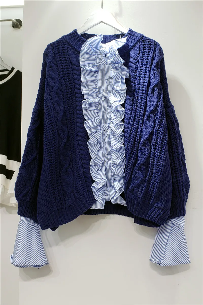 Korean-Style Knitted Cardigan Sweater Women 2020