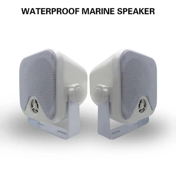 UTV ATV RV SPA 골프 카트 요트 트럭 오토바이용 야외 보트 스피커, 4 인치 방수 해양 스피커, 100W, 1 개, 2 개